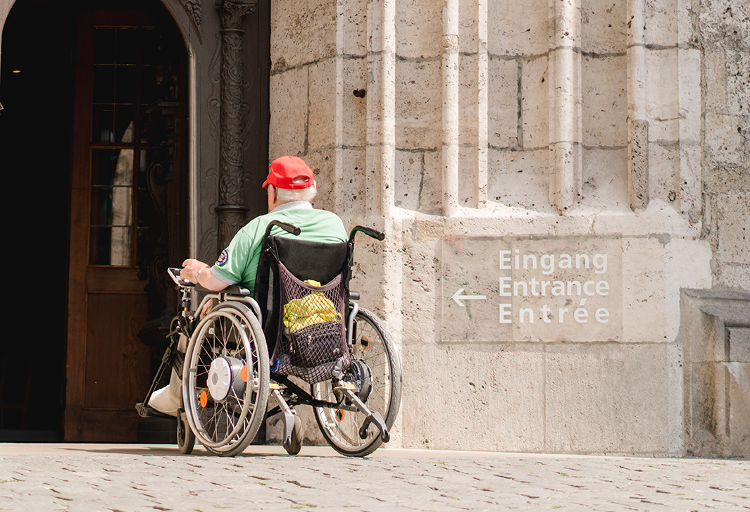 Stadtführung für Rollstuhlfahrer und Gehbehinderte